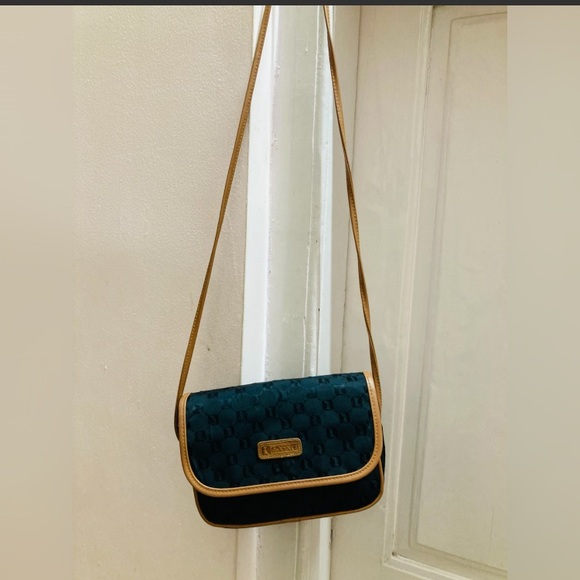 Imported Italian Black Hand Bag Genuine Contessa Da Vinci Di Roma - Picture 4 of 7